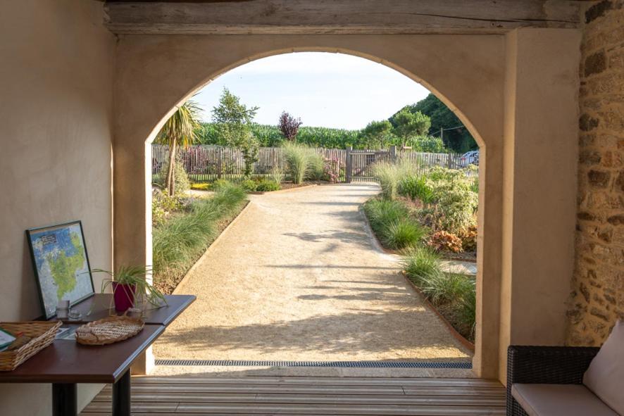 Les Gites Du Haut Pin Calorguen Exterior foto